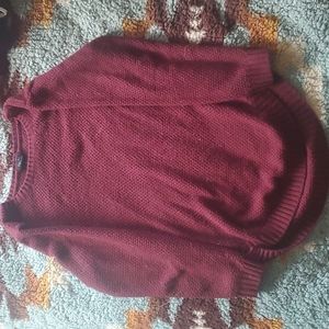 Maroon sweater